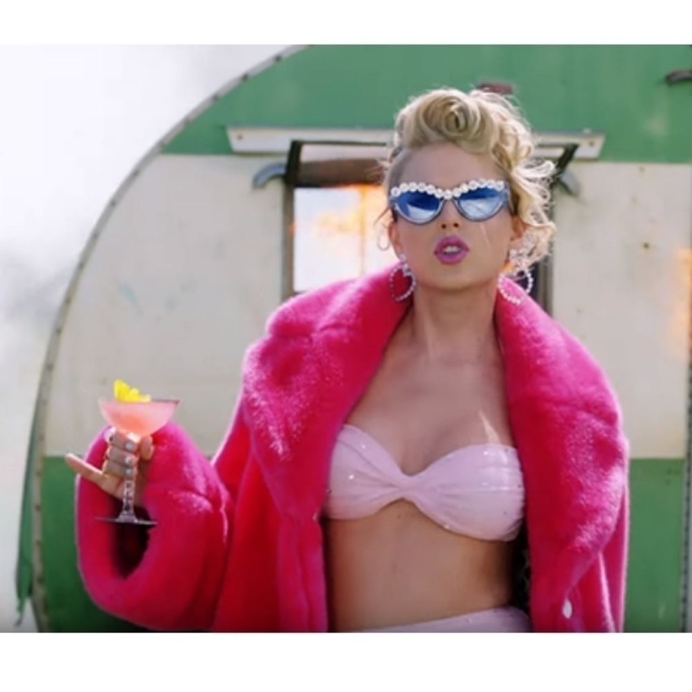 Taylor Swift Lover Inspired Pink Jacket M NWT - Picture 8 of 8